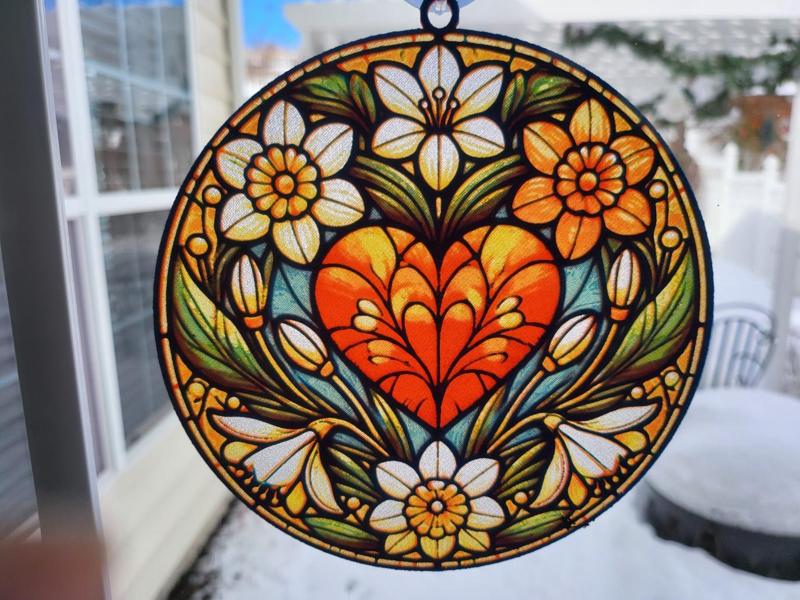 HueForge Stained-glass Valentine 1