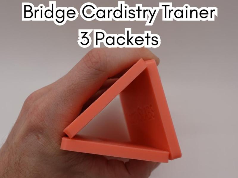 Bridge Size Cardistry Trainer (3 Packets)