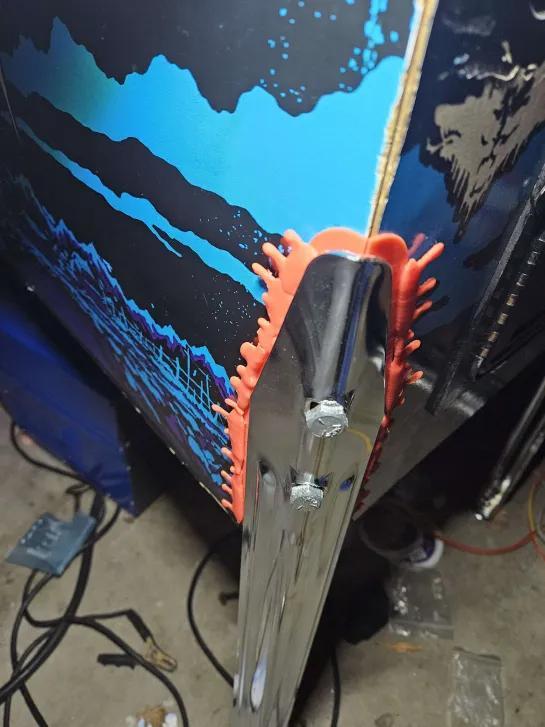 Bleeding Pinball Leg Cabinet Protector
