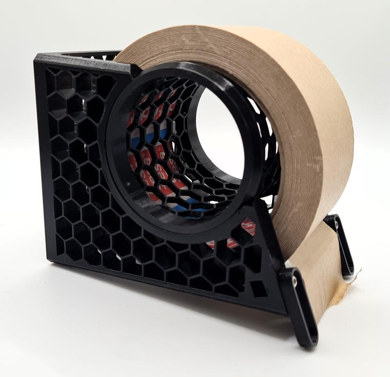Tape Dispenser Wall Mount Honeycomb Design