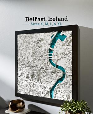 Belfast, Ireland - S, M, L, & XL