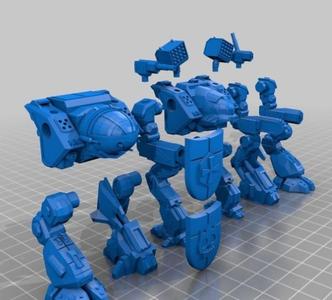 Modular Mech Base Set
