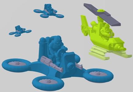 Gaslands Gyrocopters
