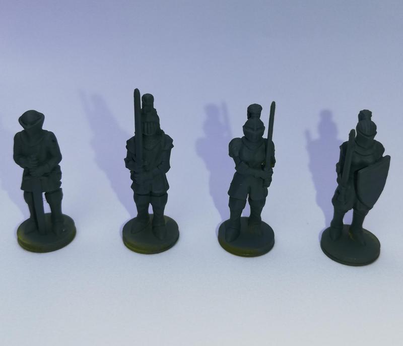 Knight Miniatures for Ravensburger Labyrinth Boardgame