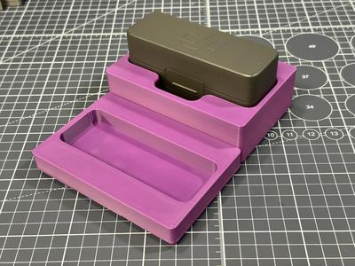 Gridfinity for DJI Mic 2 charging case