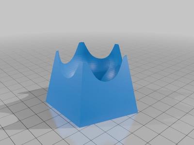 Battery airbrush holder