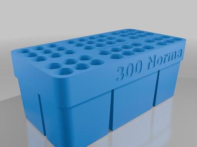 300 Norma Ammo Case Insert for MTM H50-XL Box