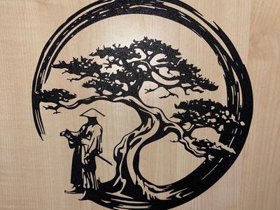 Bonsai Wall Decoration