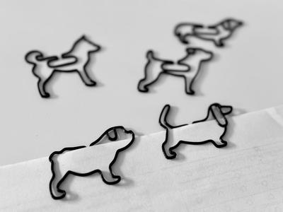 Decorative Dog Bookmarks / Cute Page Markers