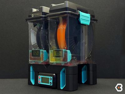 PolyDryer Splitter Mod – Dry Two Spools at Once