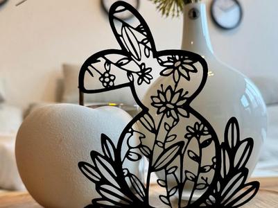 Flower Rabbits Stand