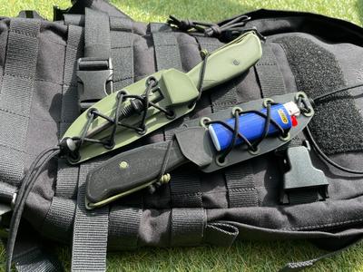 Grip and sheath for Morakniv Knife Blade Number One