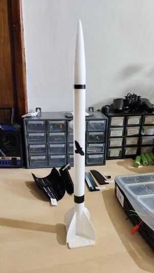 Azor 1 Rocketry model