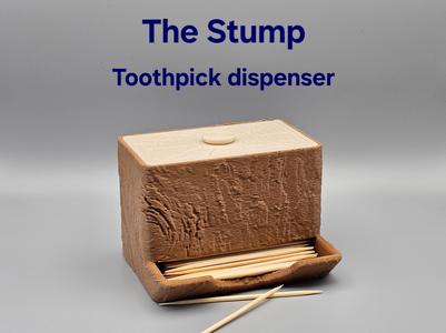 The Stump - Toothpick dispenser