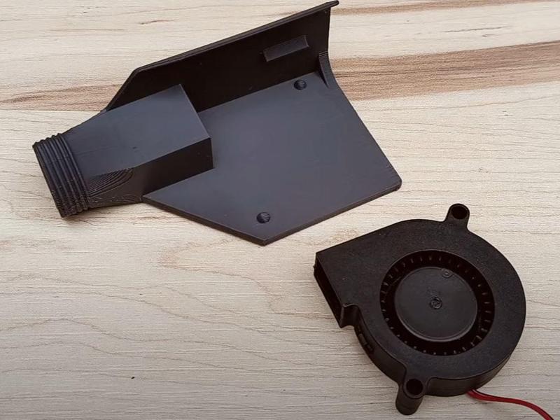 5015 blower fan holder for 3/4" pipe thread