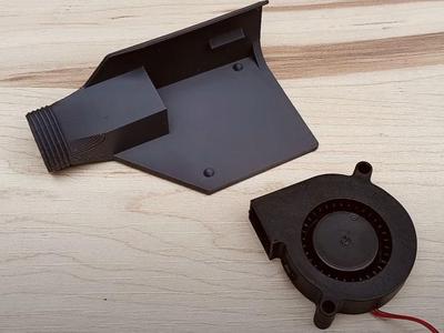 5015 blower fan holder for 3/4" pipe thread