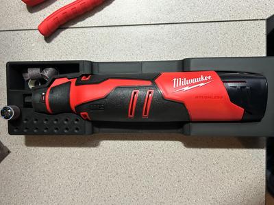 M12 Brushless Rotary Tool Refill Space Gridfinity 