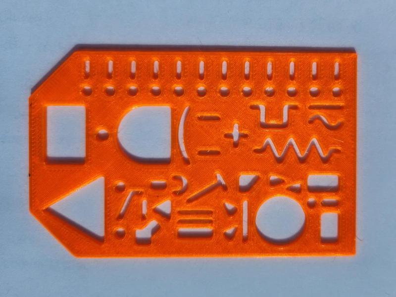 Compact Electronic Symbols Template - CEST+