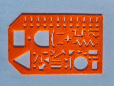 Compact Electronic Symbols Template - CEST+