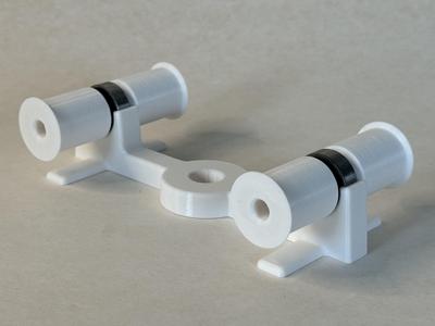 Cereal Box Filament Spool Roller