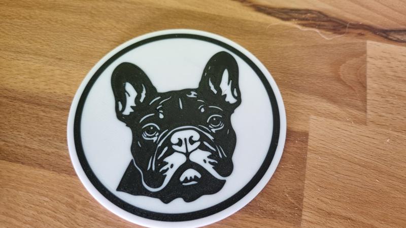 French Bulldog coaster