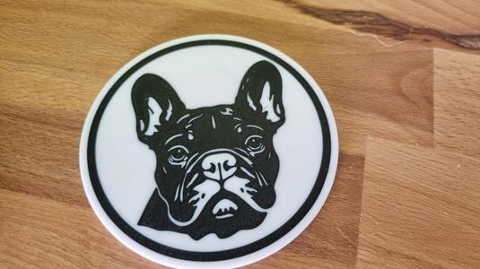French Bulldog coaster