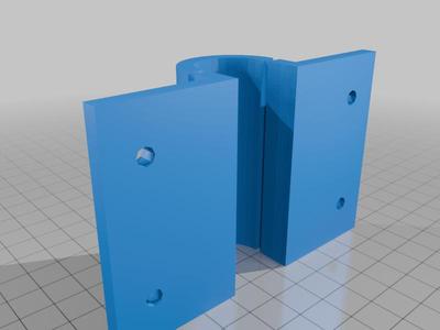 CCTV pipe mount
