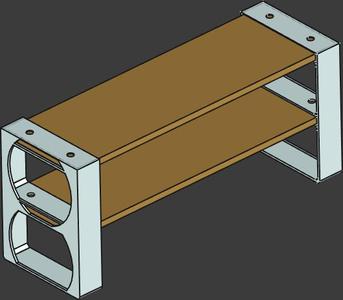 Desktop modular stand