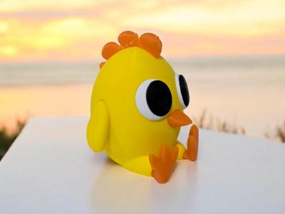 Easter Chicken egg - Multiparts color