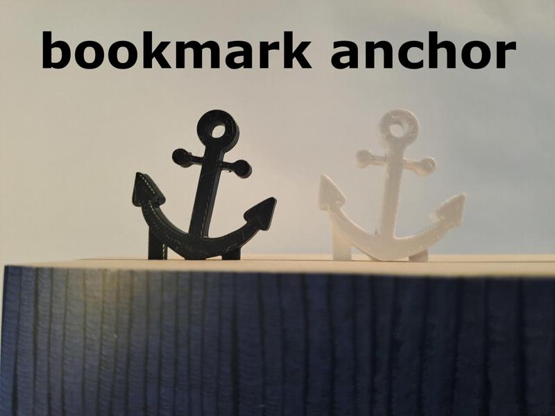 Bookmark Anchor - Boat / Sailboat 