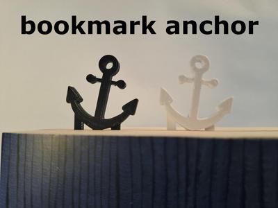 Bookmark Anchor - Boat / Sailboat 