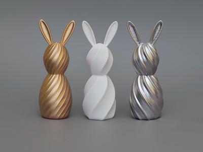 Modern Easter Bunny decor set 5