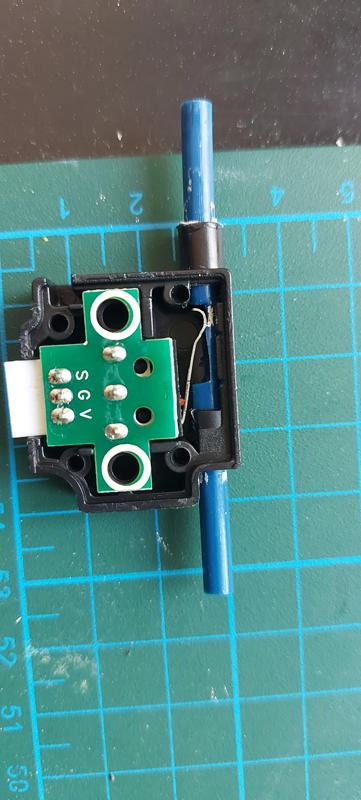 caja sensor filamento ender3 pro