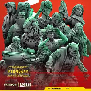 Cyberpunk models BUNDLE - (February22 release)