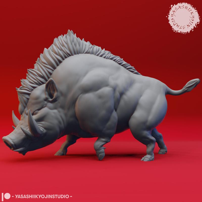 Giant Boar - Tabletop Miniature