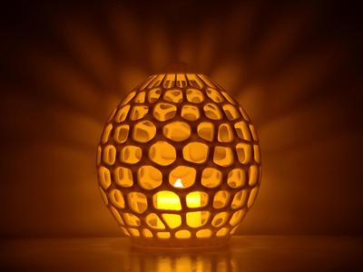 Voronoi Lamp - The cage