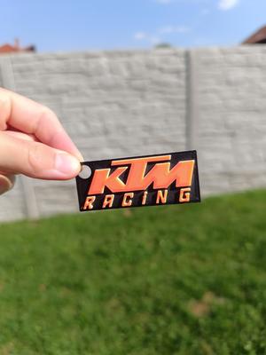 KTM RACING KEYCHAIN