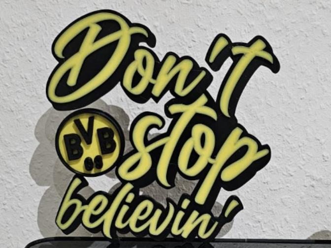 Don't stop believin BVB