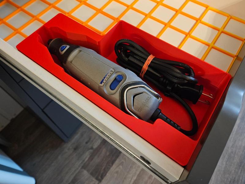 Dremel 3000 Gridfinity & IKEA Alex Compatible