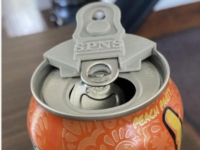 Larger Assistive Pop Can Opener and Protector