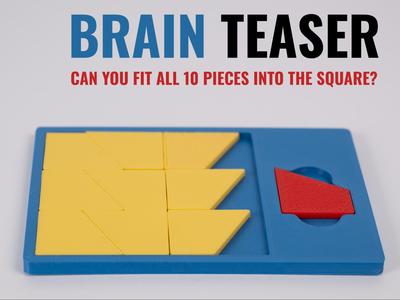 10 Pieces Brain Teaser