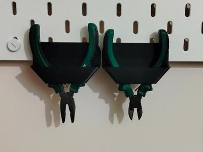 Pliers holder for IKEA SKÅDIS board