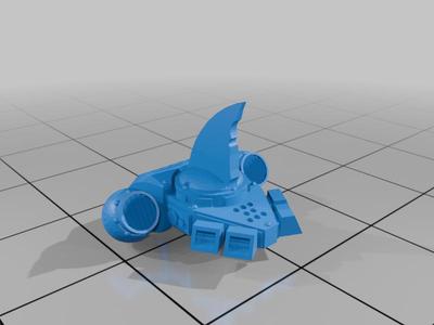 Space Marine Shark Fin Backpacks