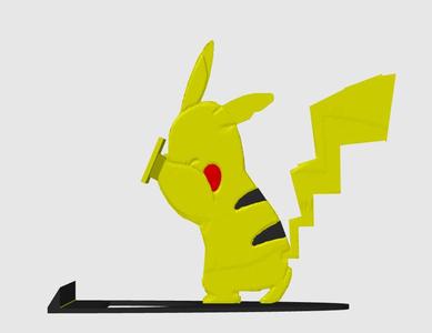 Pikachu phone stand
