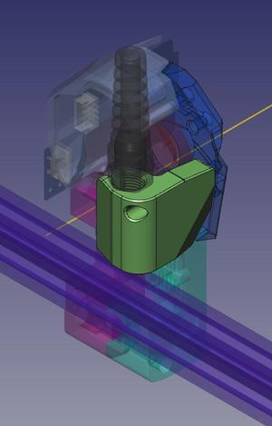 Voron Stealthburner CW2 PG7 Mount