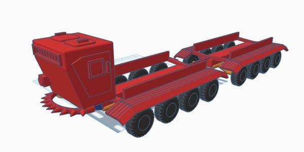 cargo hauler necromanda Warhammer 40k terrain