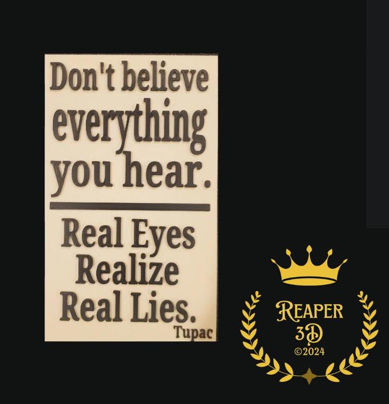 2Pac Sign Quote.