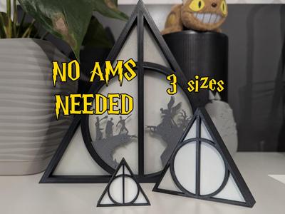 The Deathly Hallows Small/Medium/big (NO AMS/AMS)