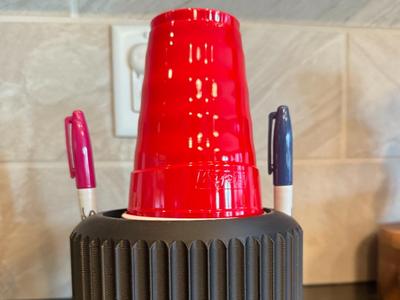Party Cup Holder with Pen