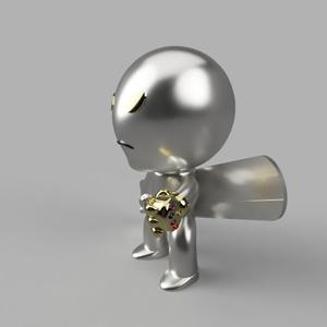 Mini Silver Surfer / Infinity Gauntlet (Norrin Radd)